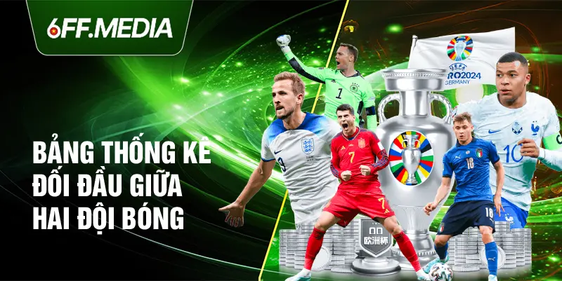 Bảng thống kê đối đầu giữa hai đội bóng