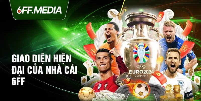 Giao diện hiện đại của nhà cái 6FF