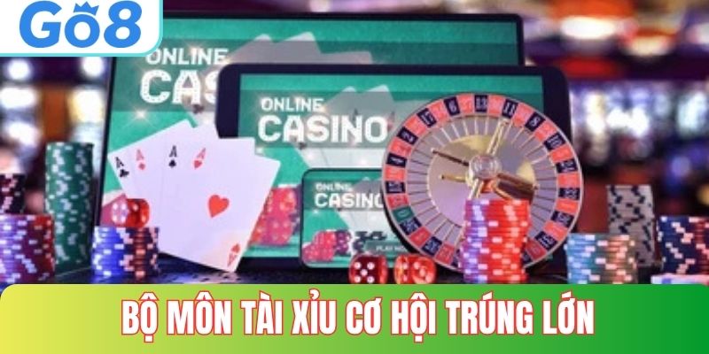 Cá cược tài xỉu thắng lớn tại GO8